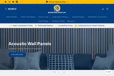 Screenshot of the Northwest Web Developments homepage
