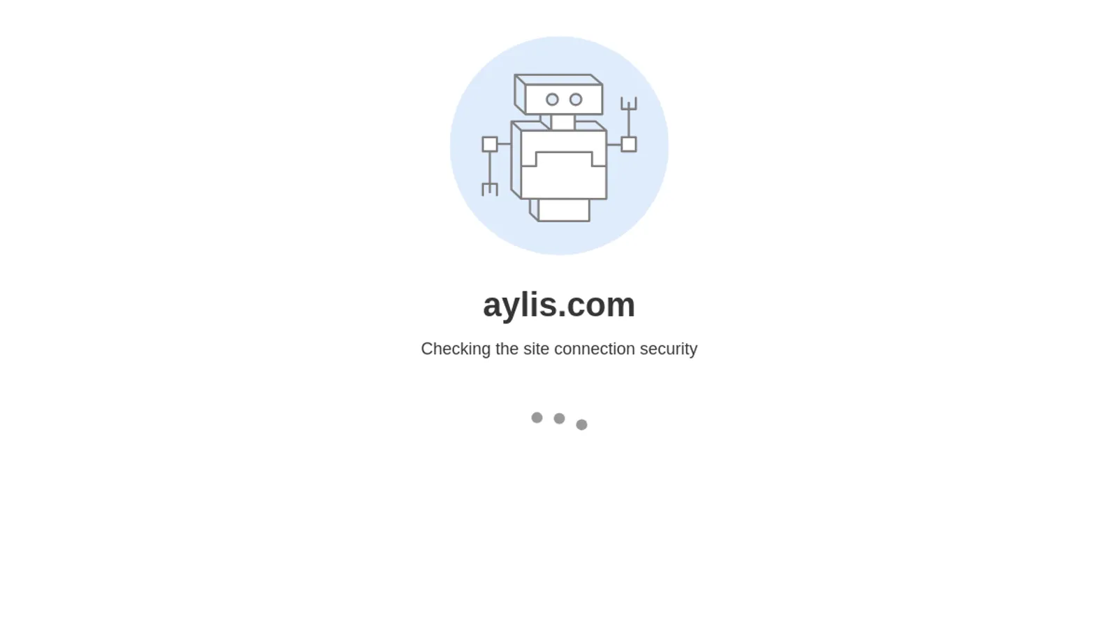 Screenshot of the Aylis Ltd homepage