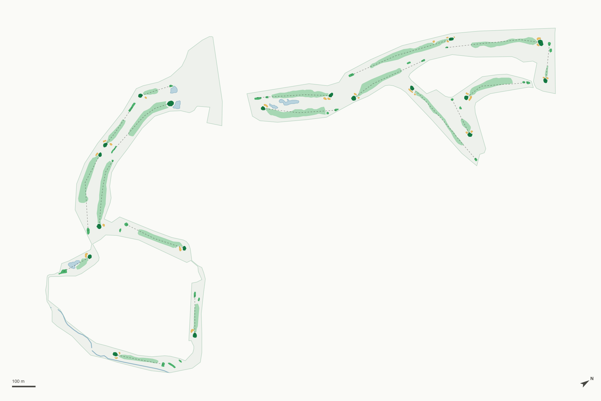 Map of Shorecliffs Golf Club