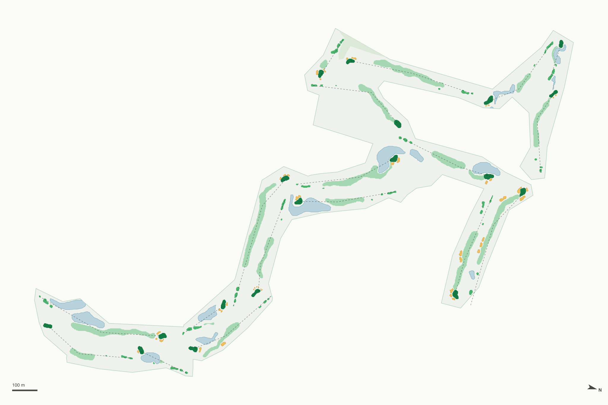 Map of Bull Valley Golf Club