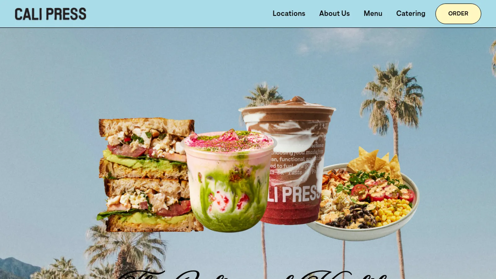 Screenshot of the Shop Pro homepage
