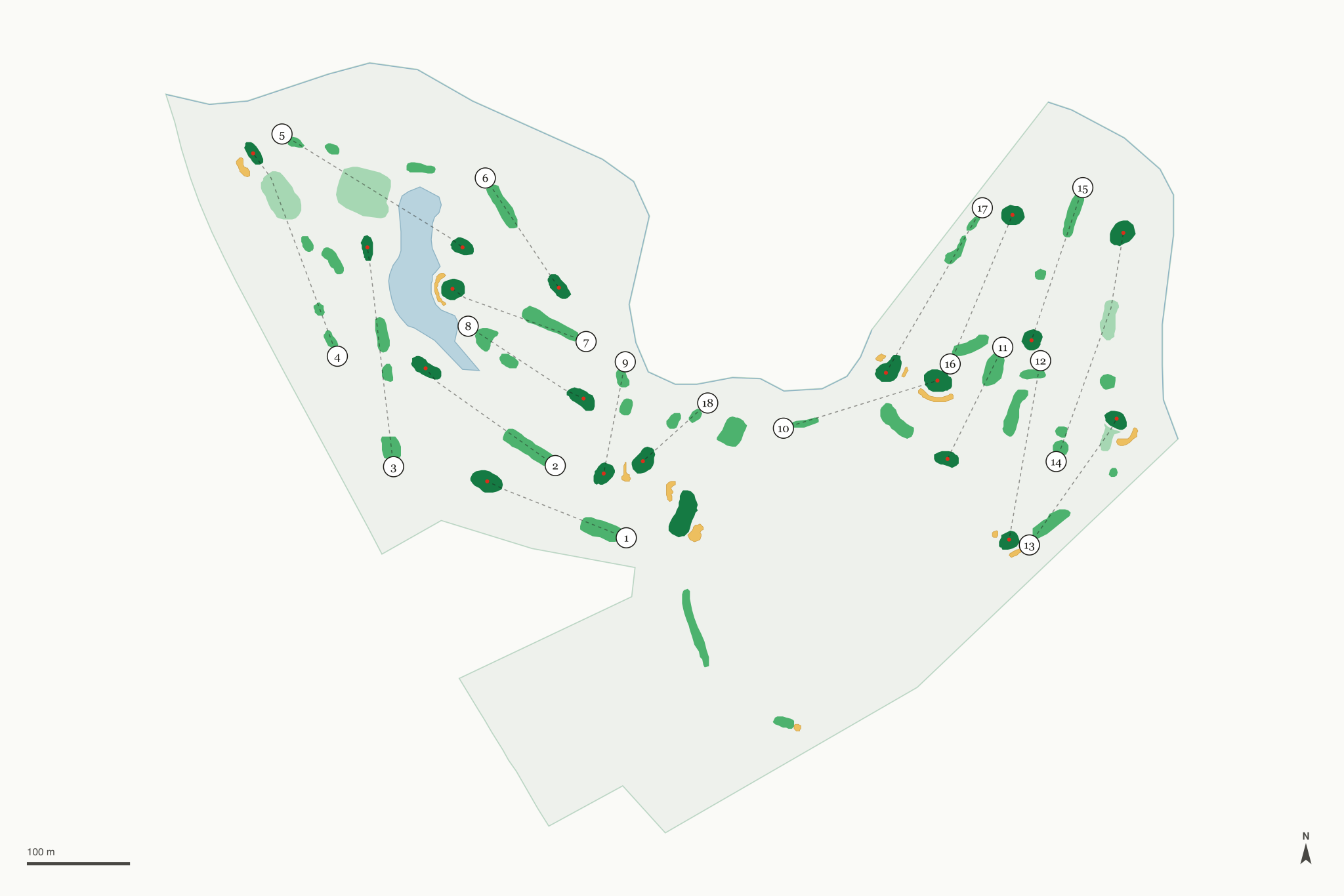 Map of Clear Creek