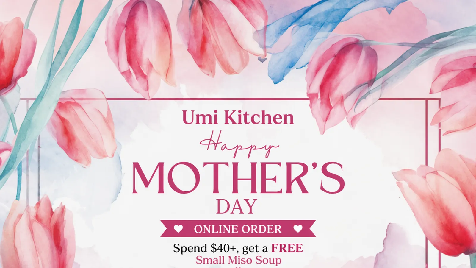 Umi Kitchen—Sushi-Bubble Tea