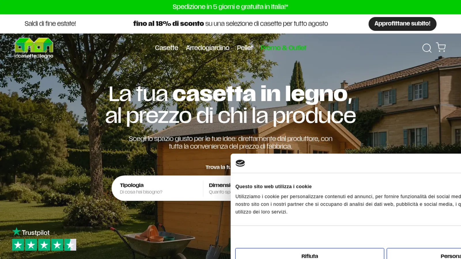 Screenshot of the Alex Marcone homepage