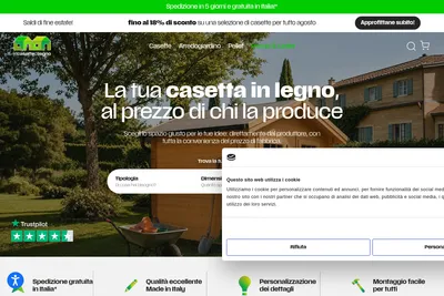 Screenshot of the Alex Marcone homepage