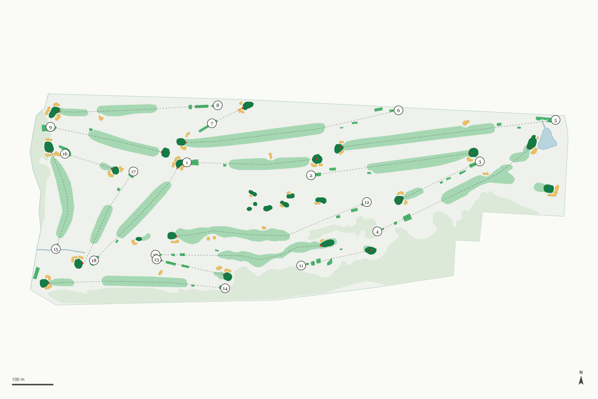 Map of York Golf Club