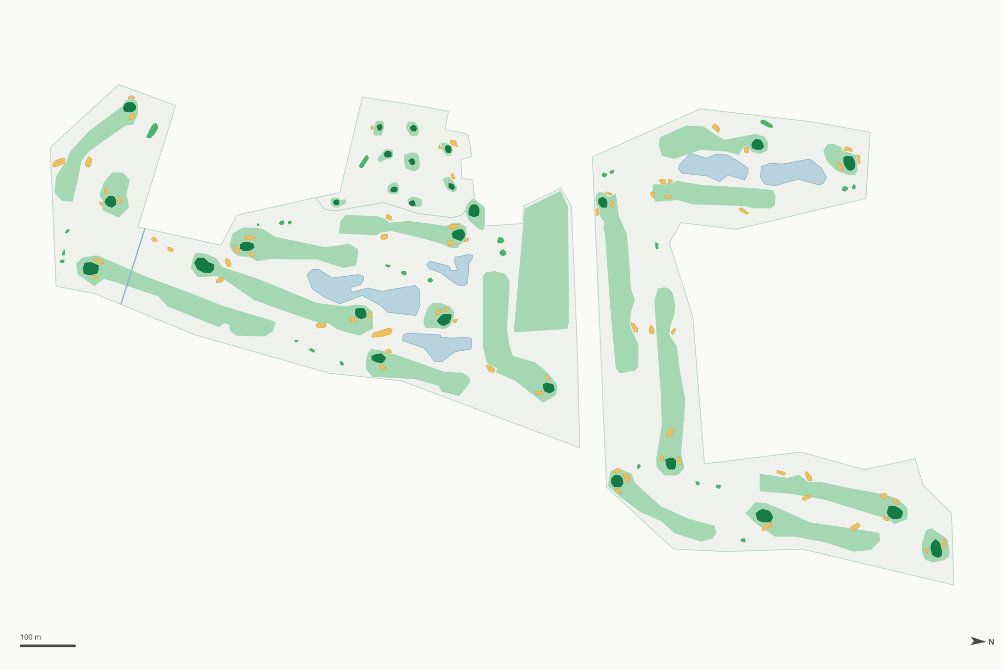 Map of Haven Golf Course