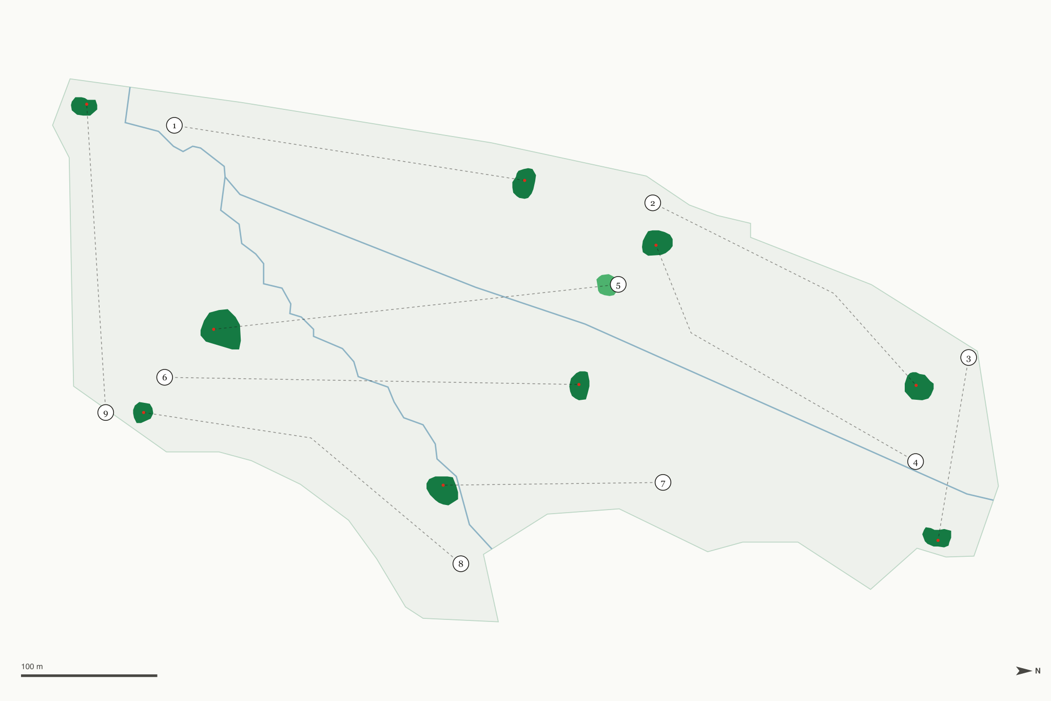Map of Neskowin Beach Golf Course