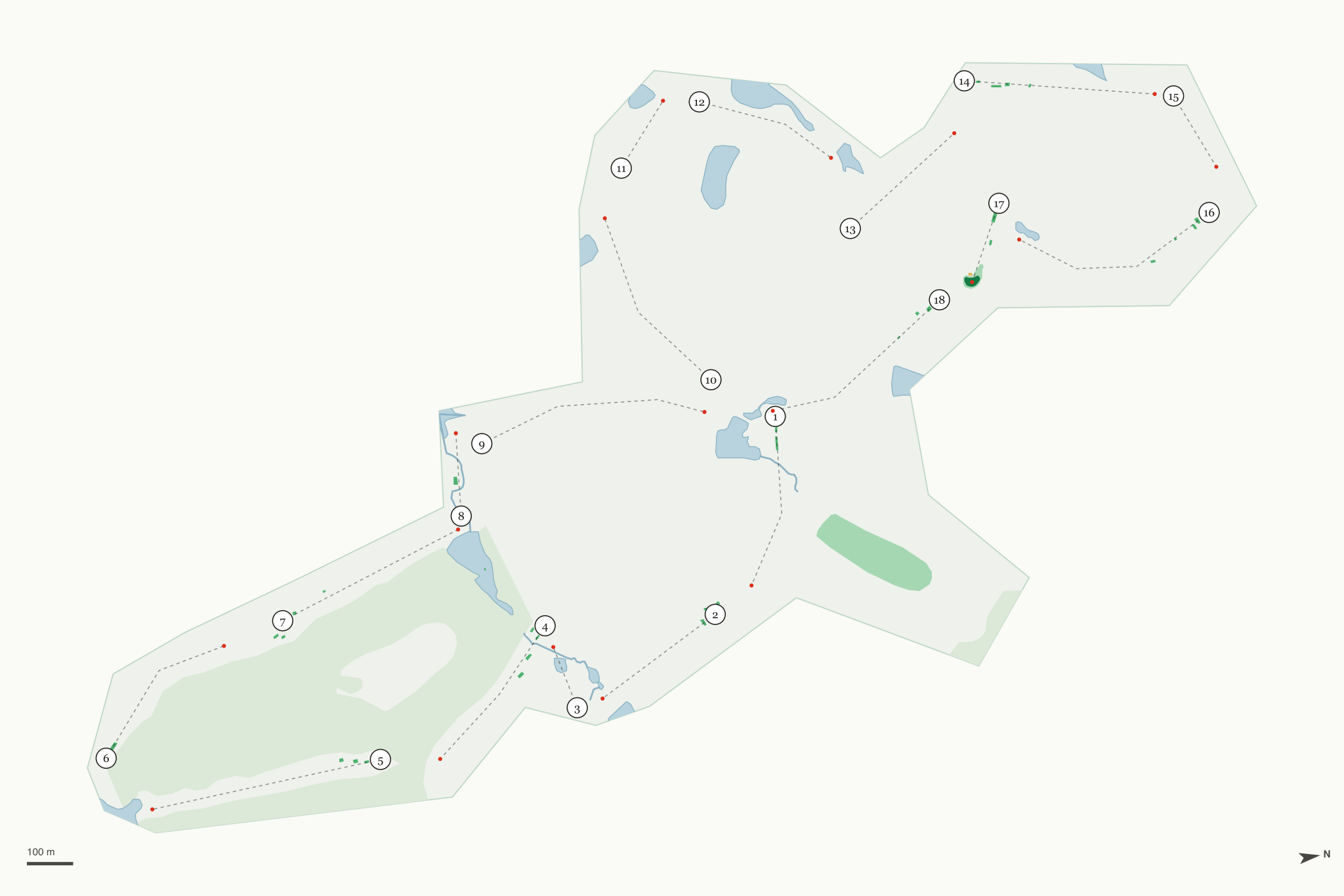 Map of The Preserve Course at Reynolds Lake Oconee