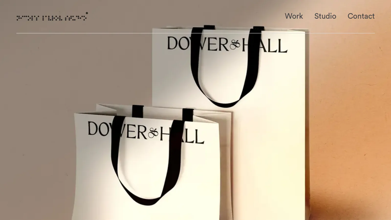 Screenshot of the Nicolas Lavrov Studio homepage