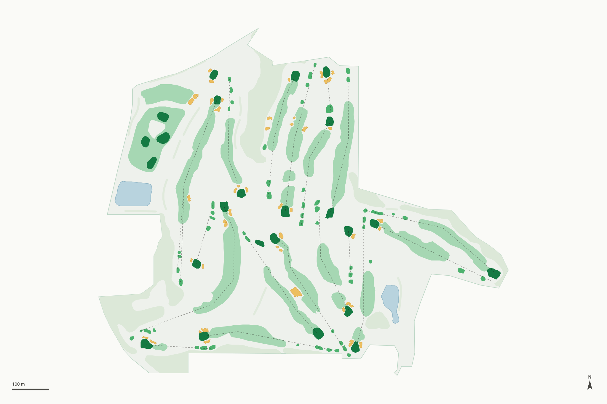 Map of Rochester Golf & Country Club