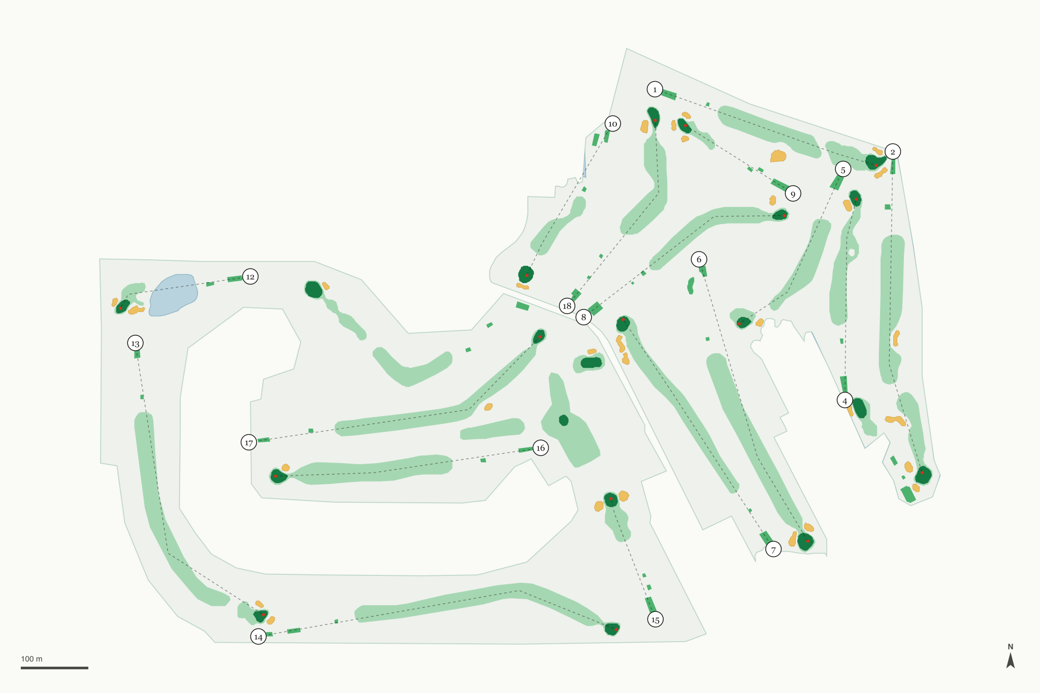 Map of Tippecanoe Country Club