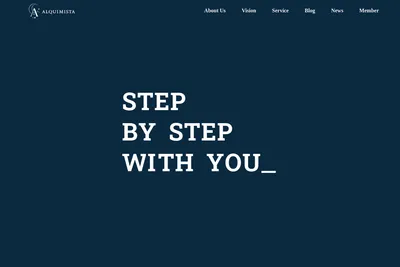 Screenshot of the Alquimista Co.,ltd. | 株式会社Alquimista homepage
