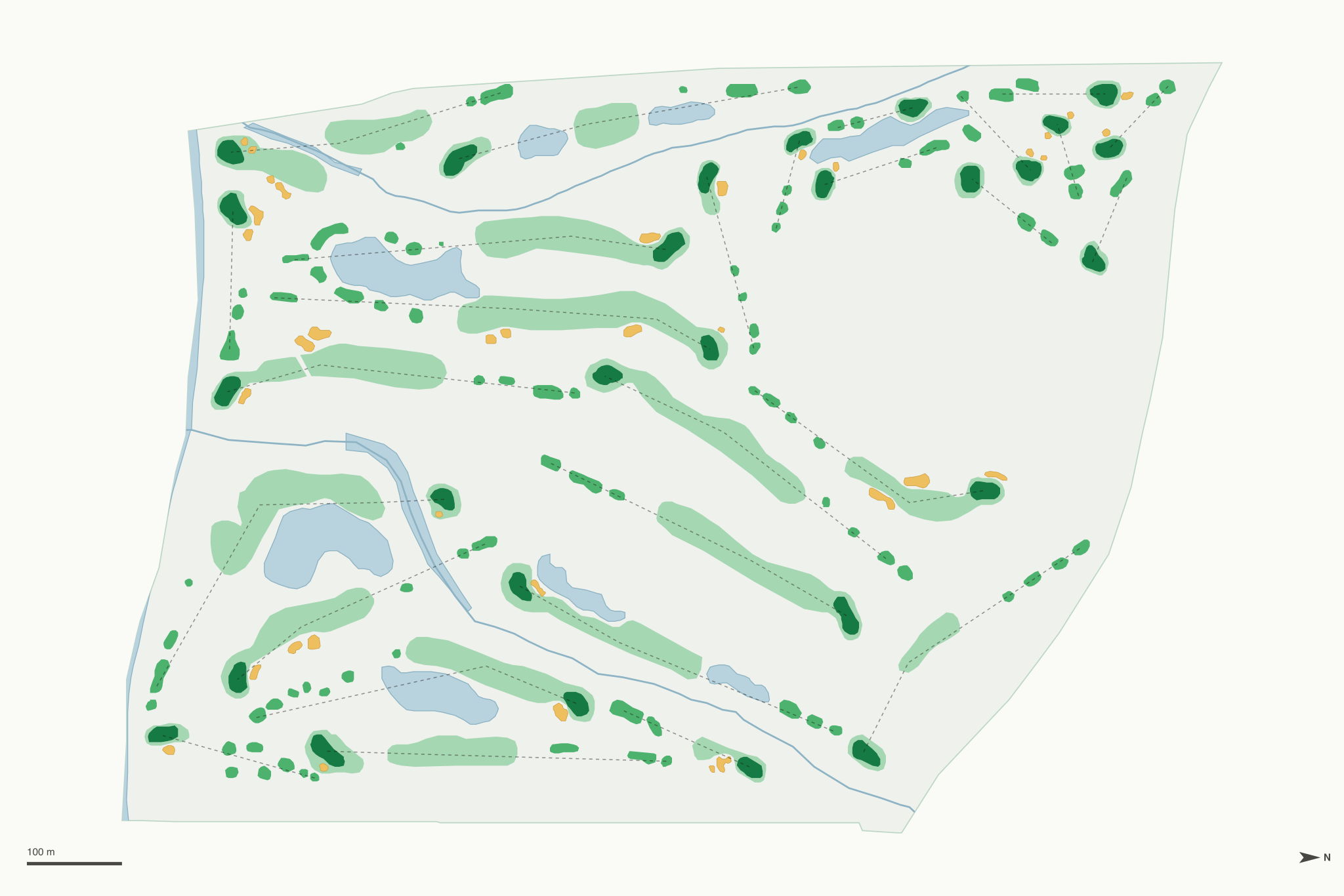 Map of RiverPines Golf