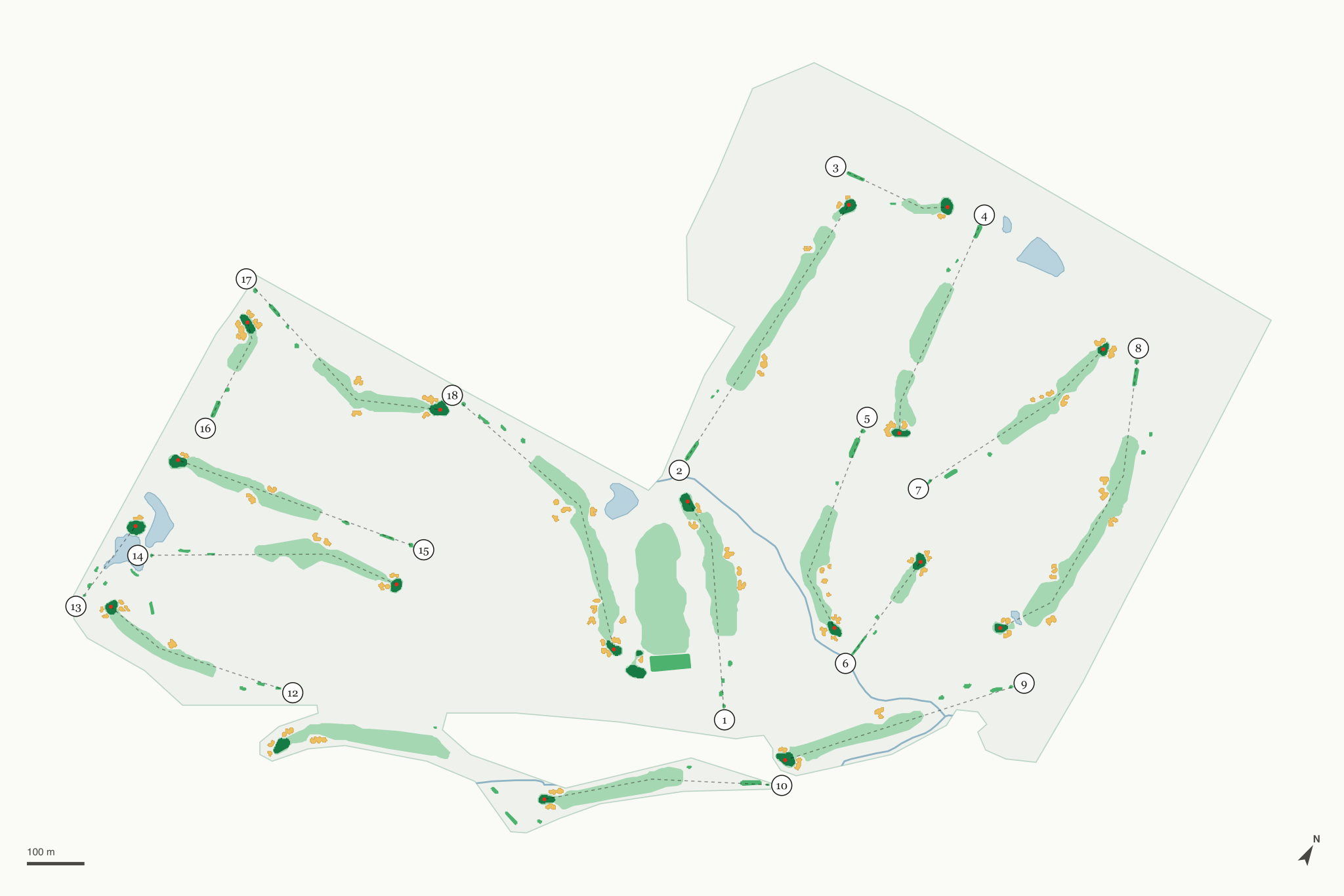 Map of Jackson Hole Golf & Tennis Club
