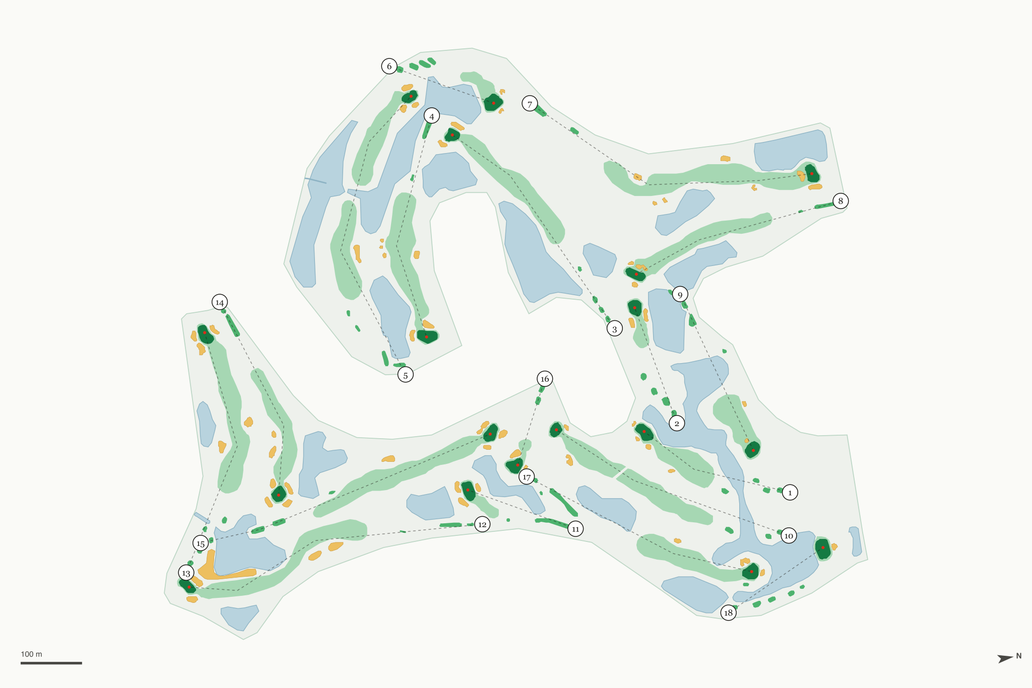 Map of Country Club of Coral Springs