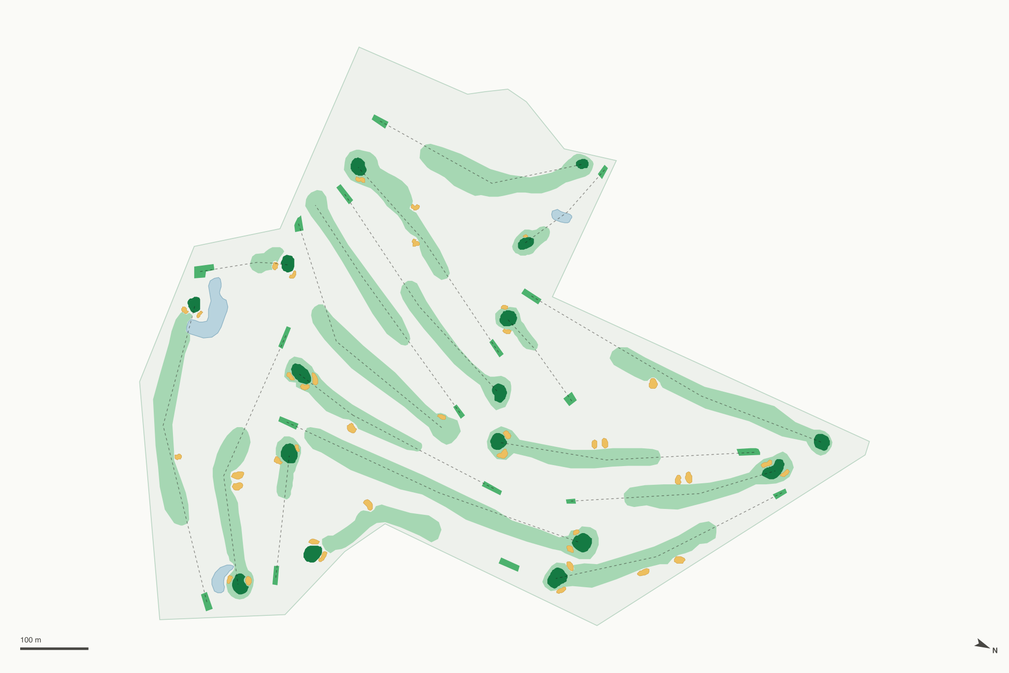 Map of Crow River Golf Club