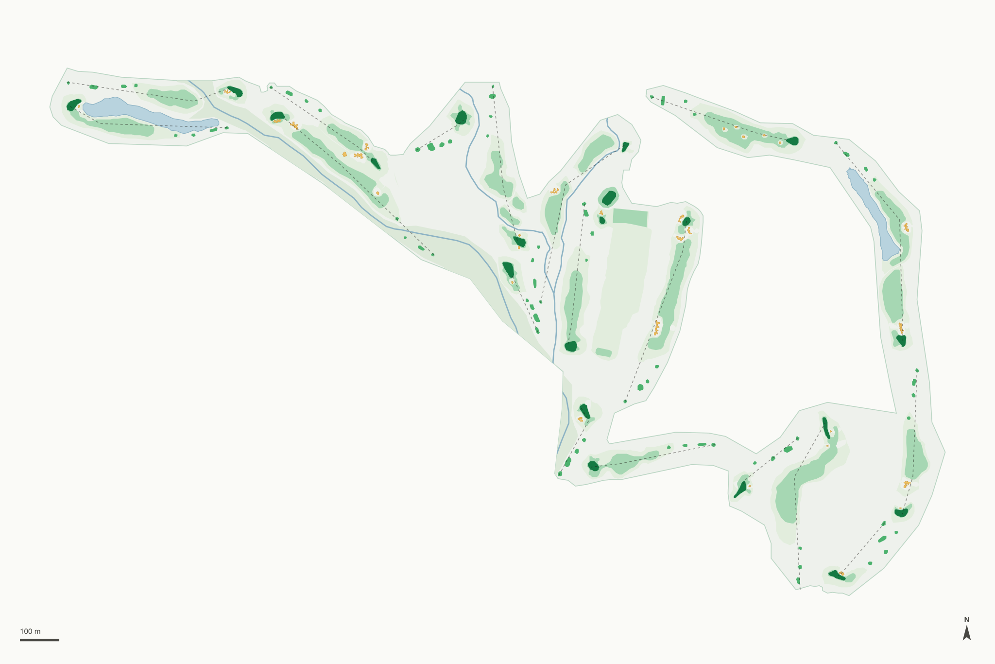 Map of Blackstone Country Club