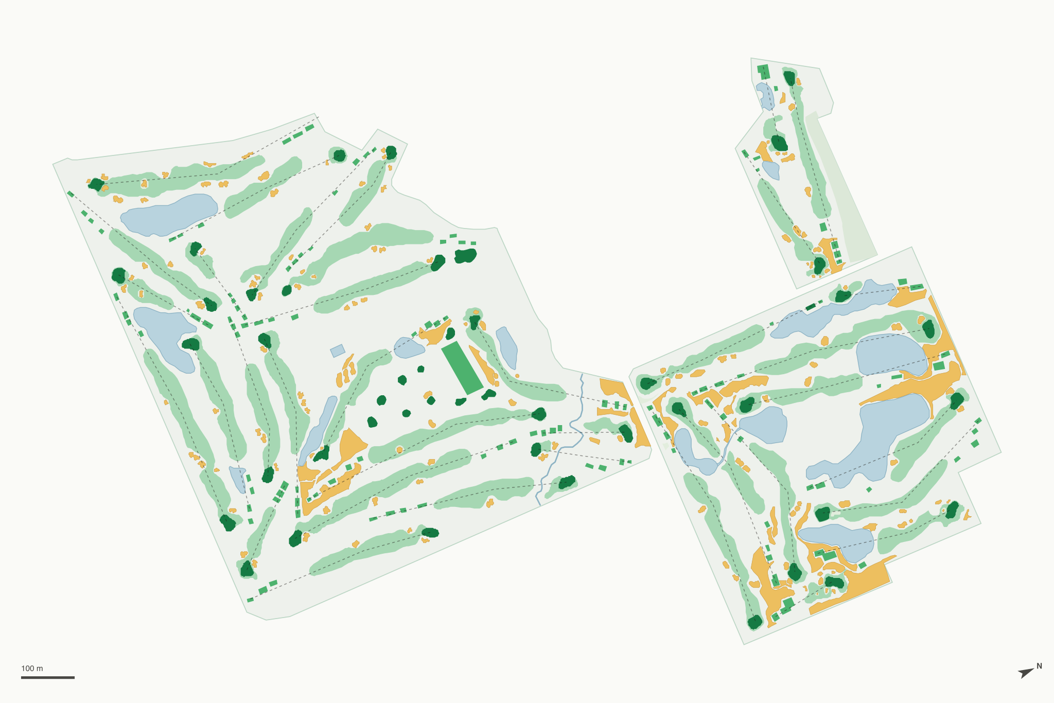 Map of Belleair Country Club