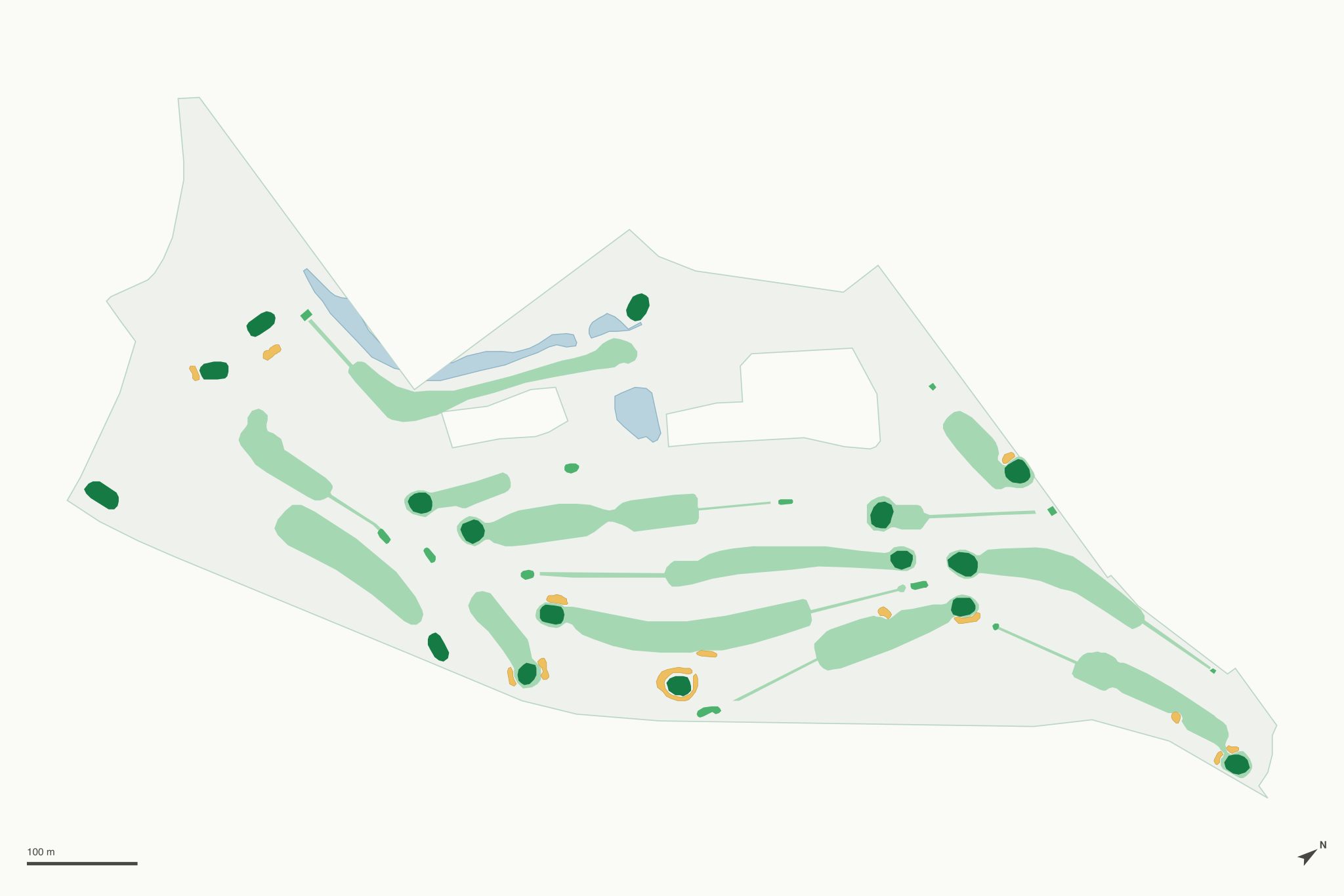 Map of Chinook Winds Golf Resort