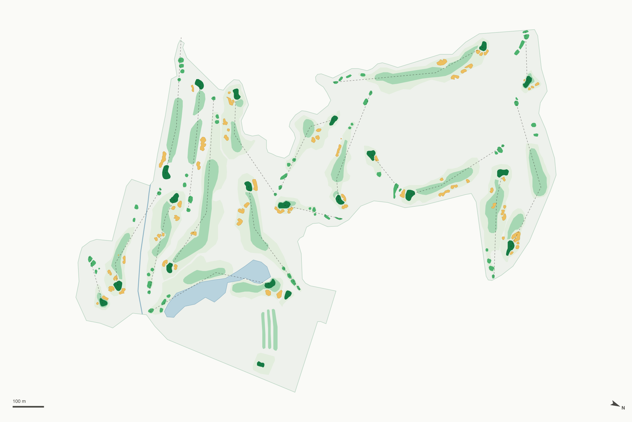 Map of Eagle Glen Golf Club
