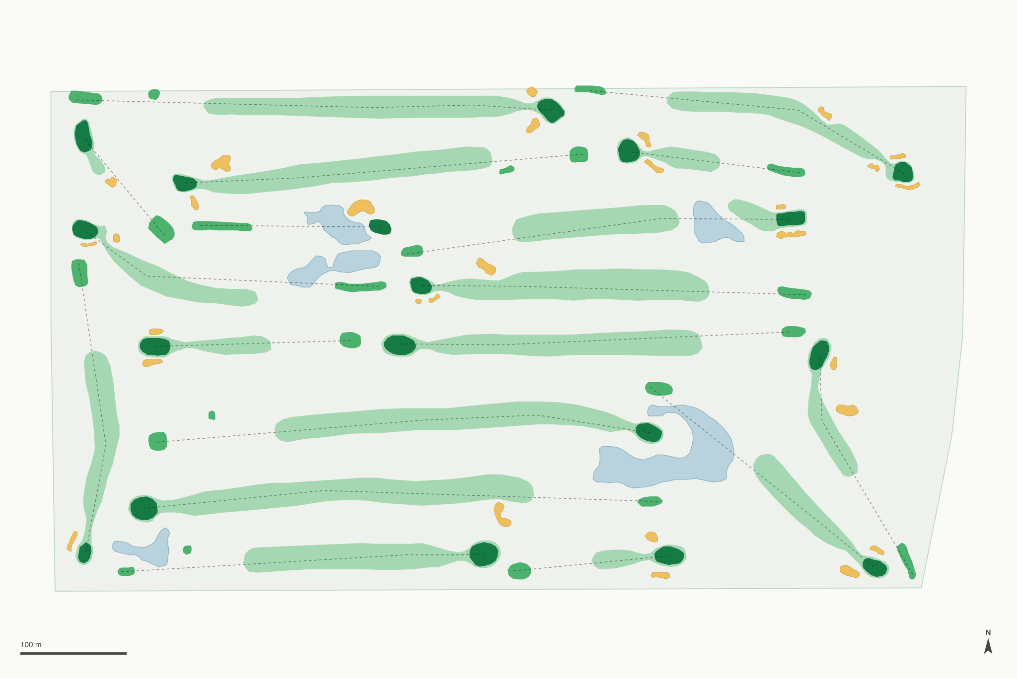 Map of Brae Loch Golf Club