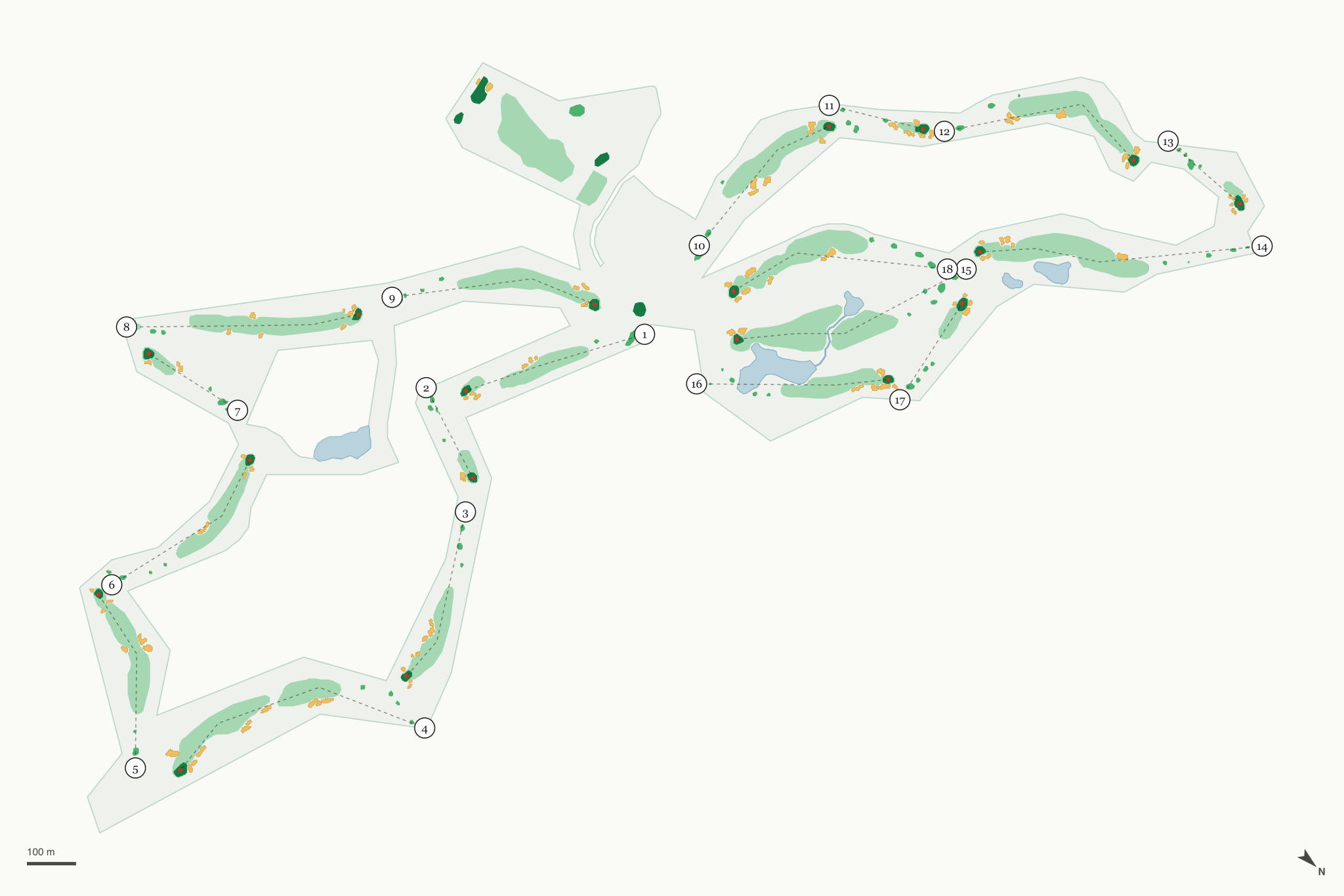 Map of Tumble Creek Club