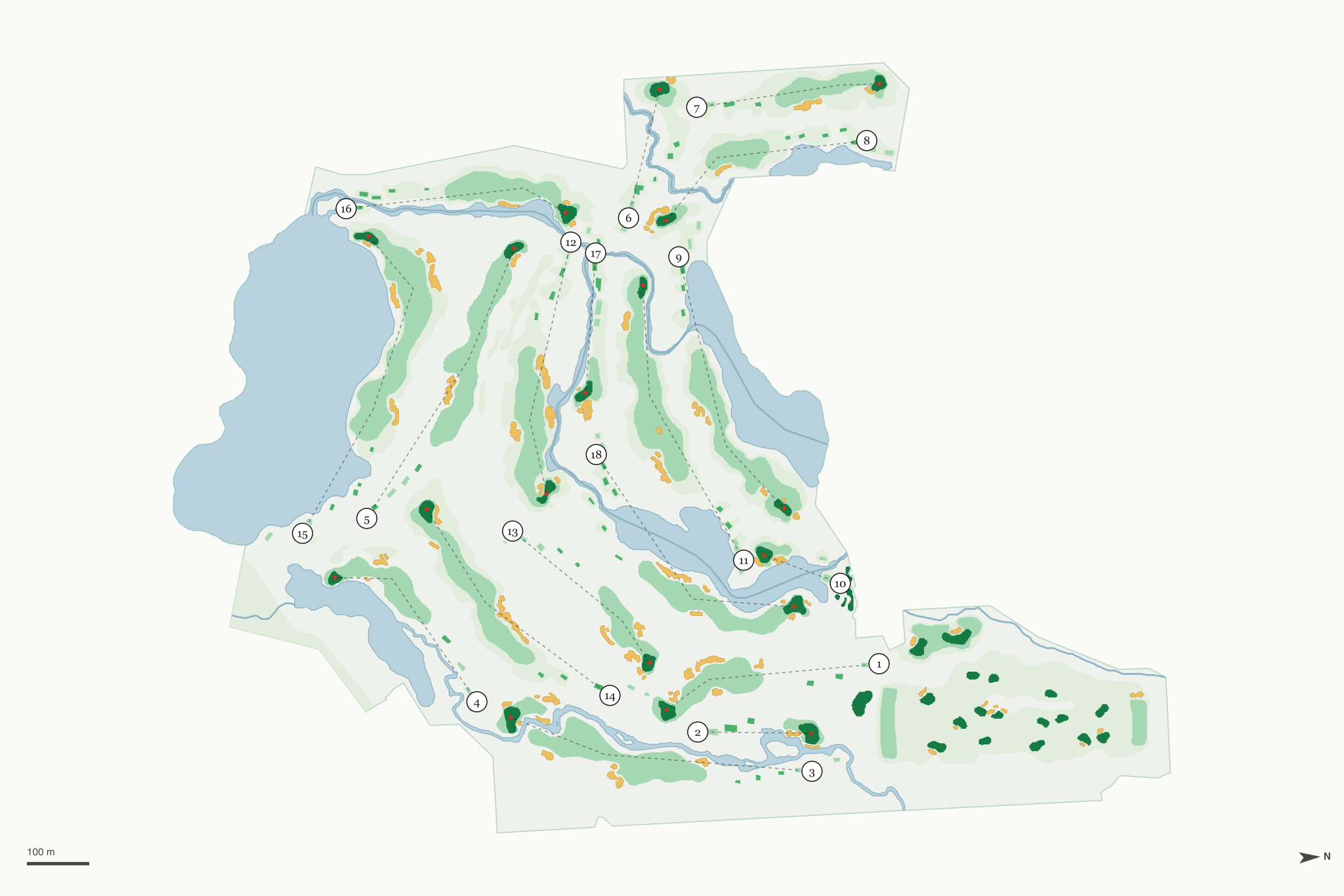 Map of Shooting Star Jackson Hole Golf Club