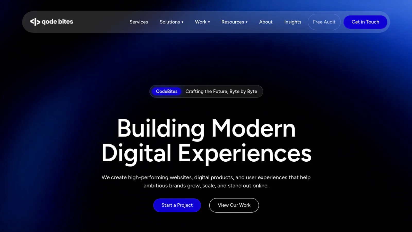 Screenshot of the Mohamed ElQadi homepage