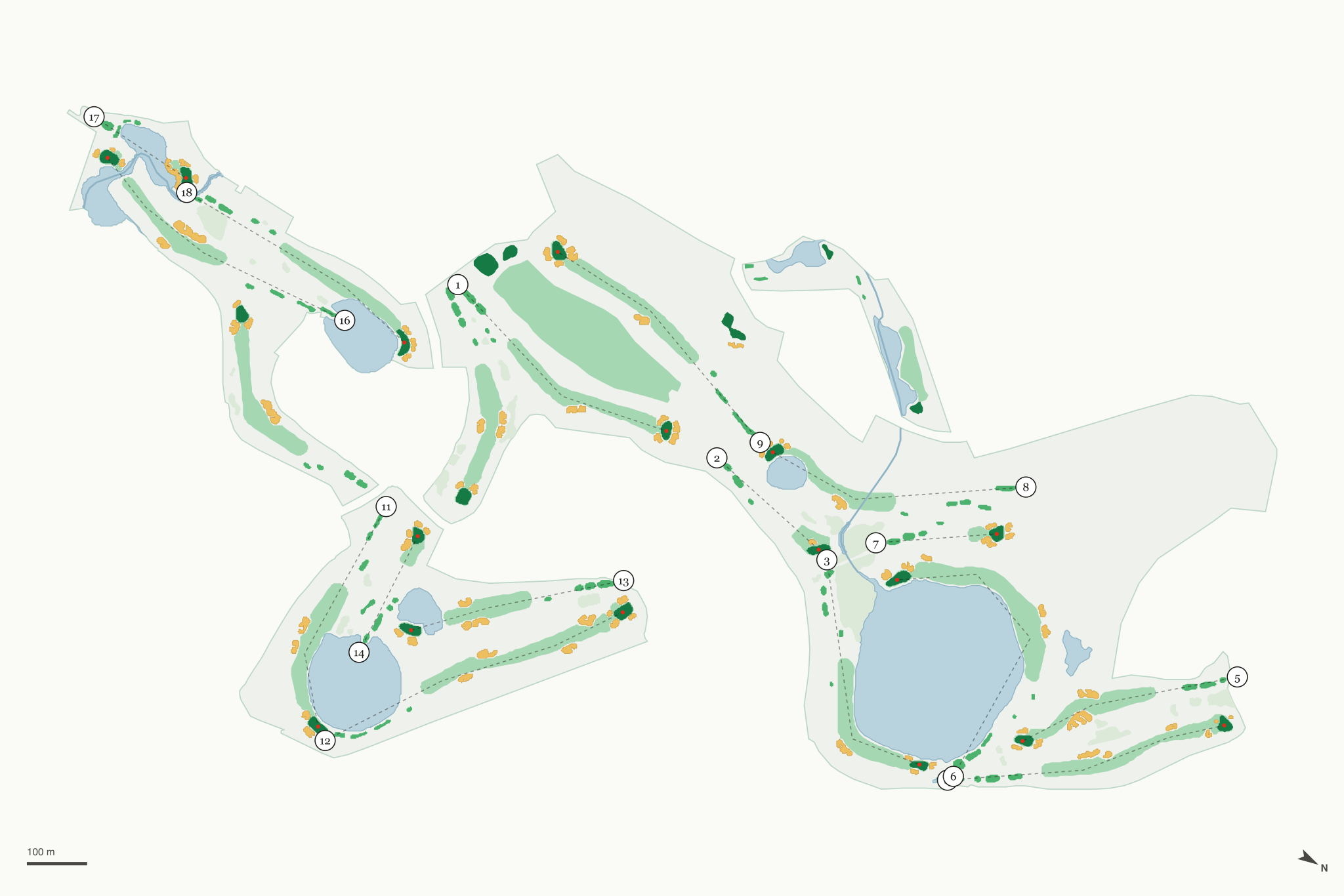 Map of Bay Hill Club & Lodge