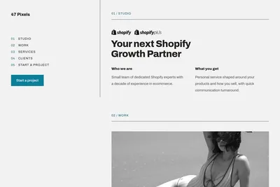 Screenshot of the Jonny Hicks homepage