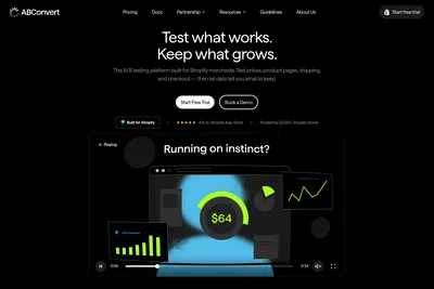 Screenshot of the Kairos Labs homepage