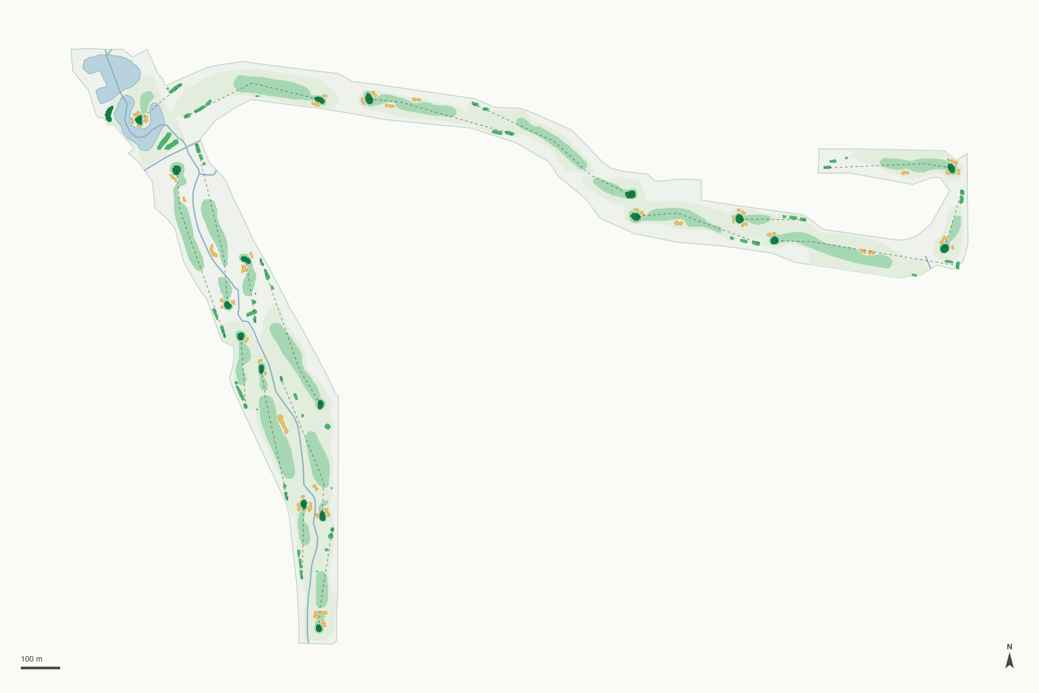 Map of Scottsdale Silverado Golf Club