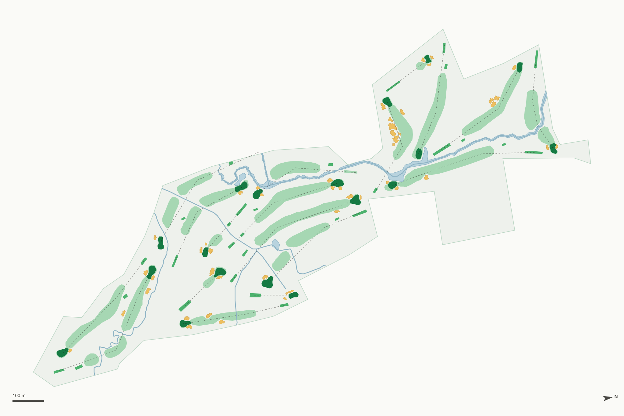 Map of Seven Oaks Golf Club