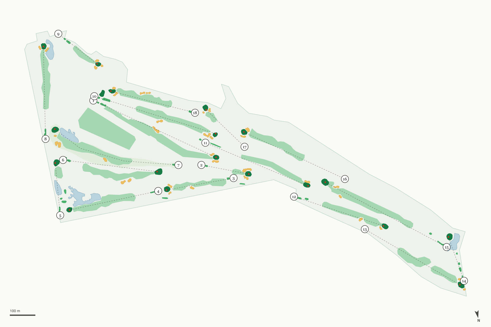 Map of Fort Collins Country Club