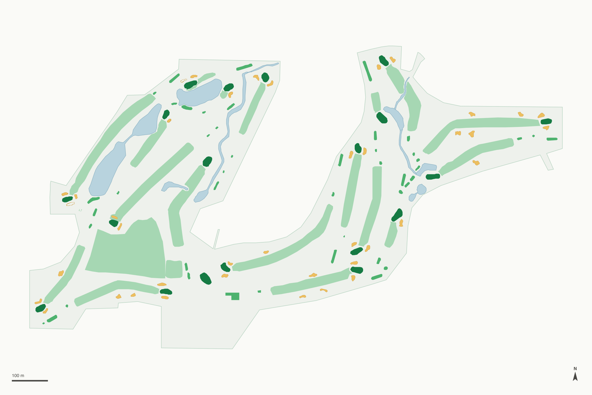 Map of Royal Scot Golf Course