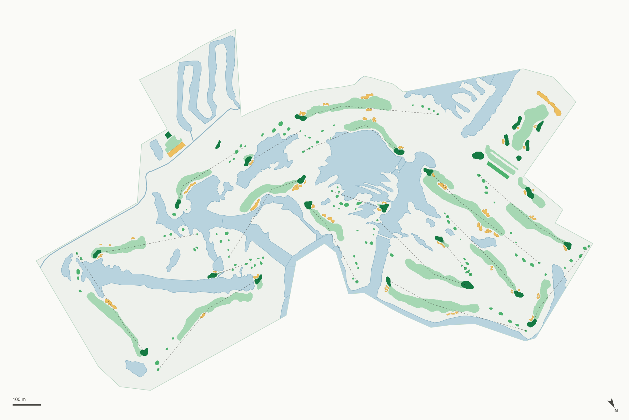 Map of Victoria National Golf Club