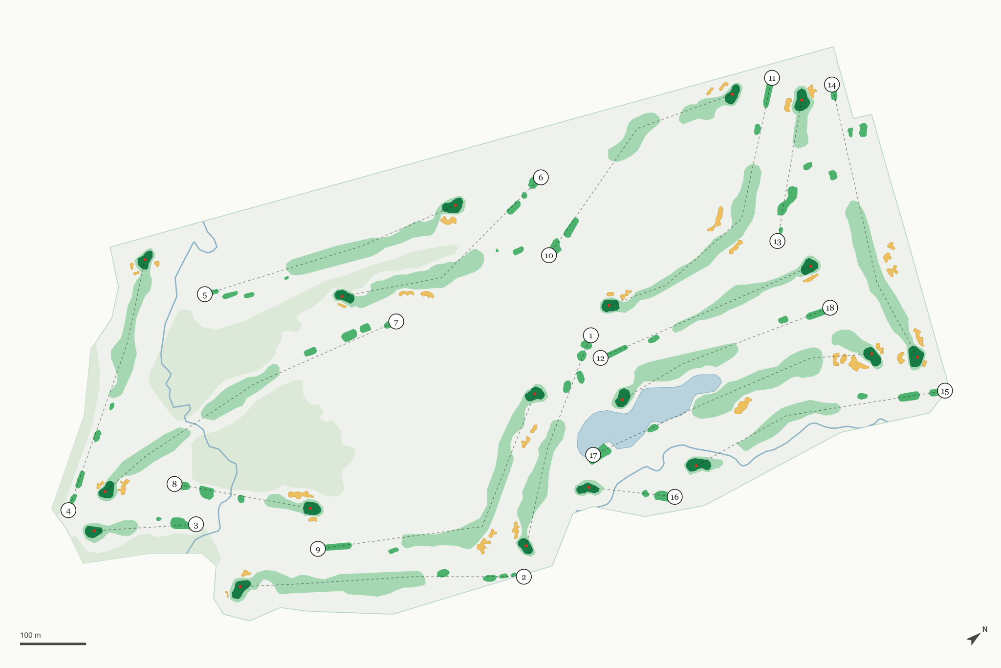 Map of Quail Creek Golf Club