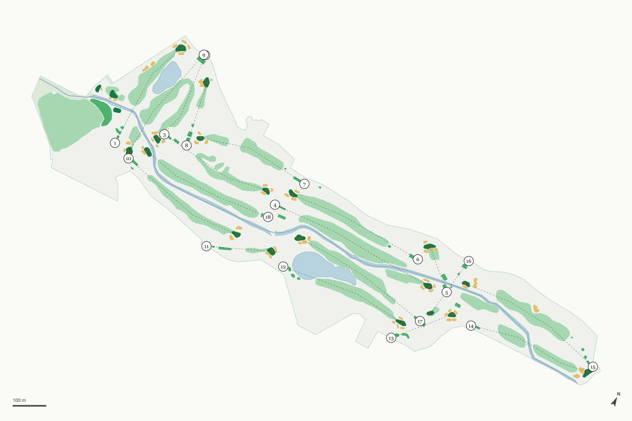 Map of Victoria Club