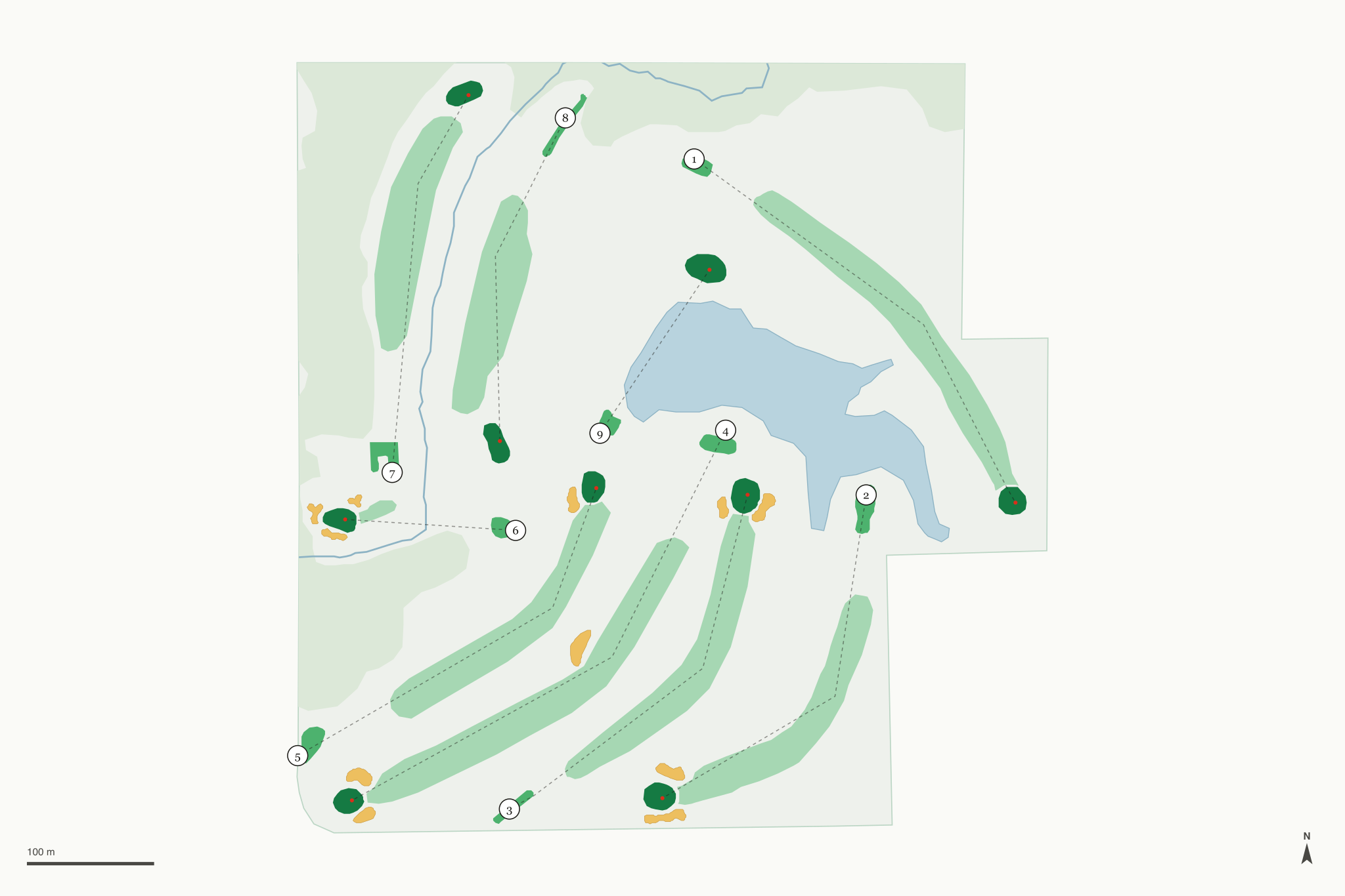 Map of Ankeny Golf and Country Club