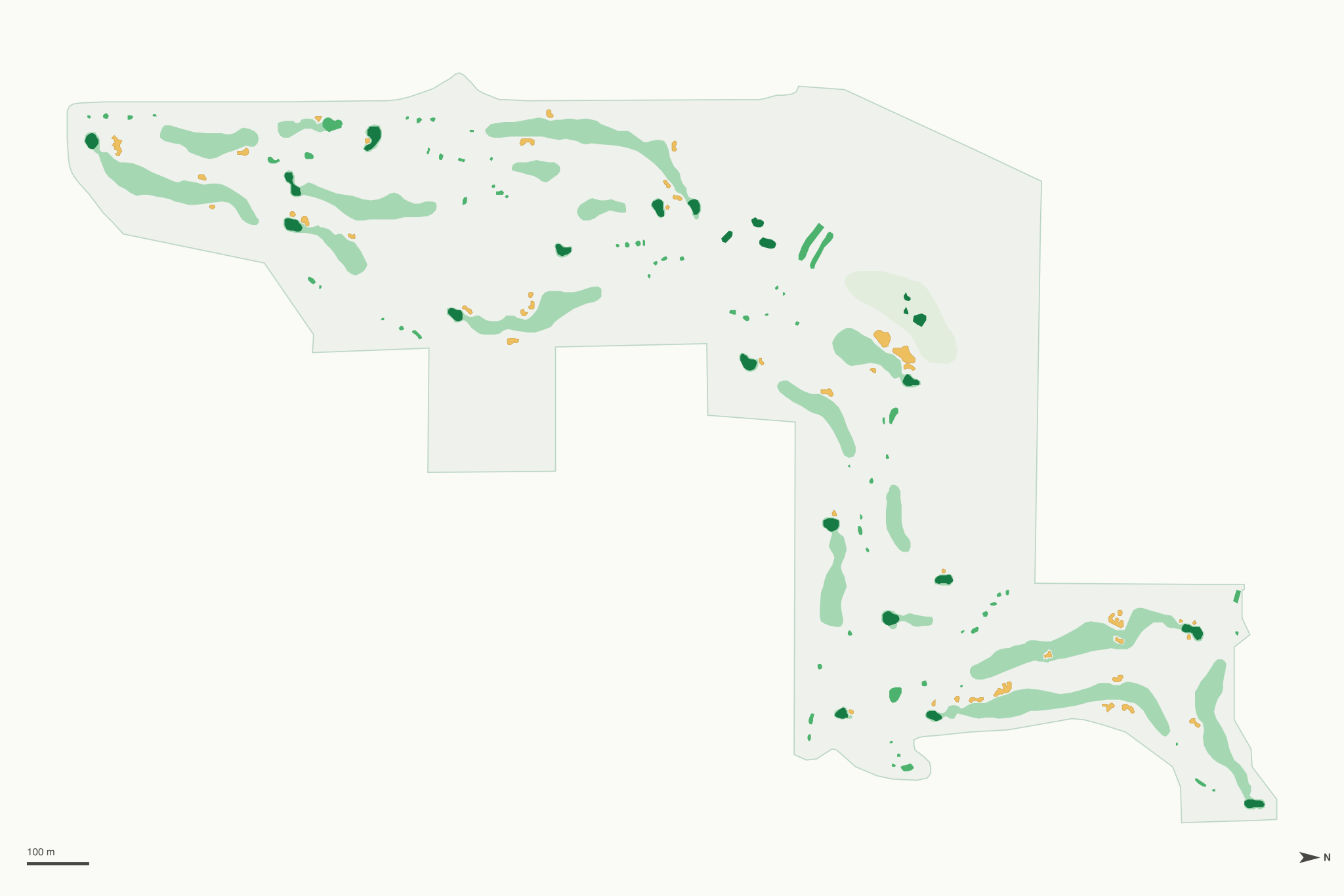 Map of St. Croix National Golf Club