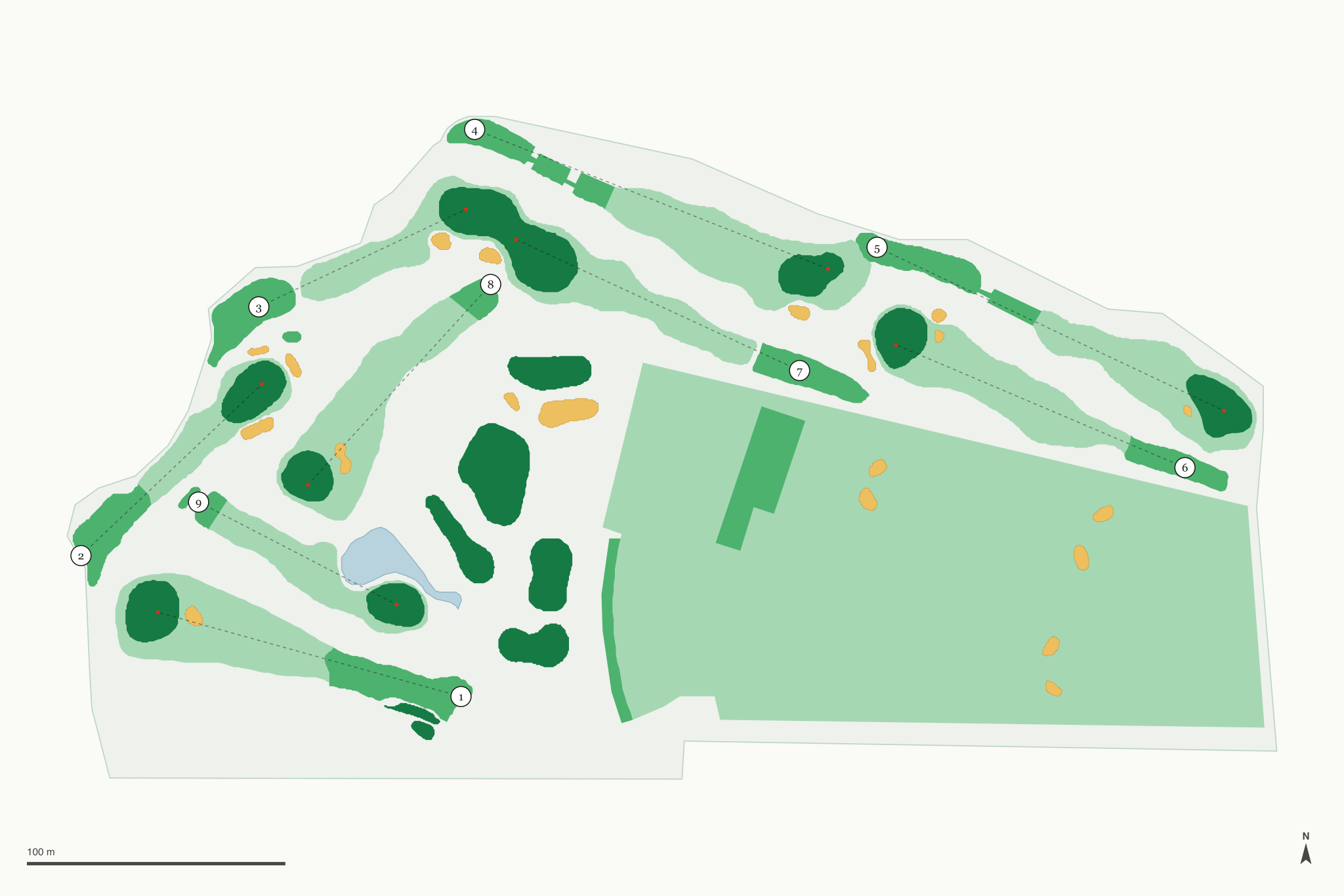 Map of Mariners Point Golf Center