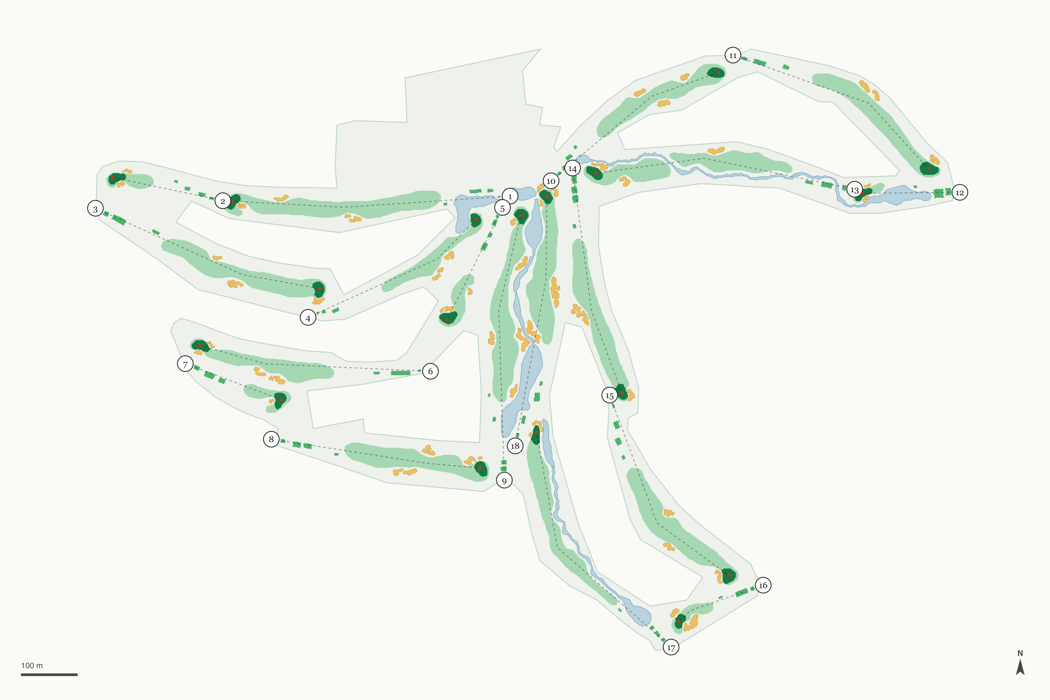 Map of Eldorado Country Club