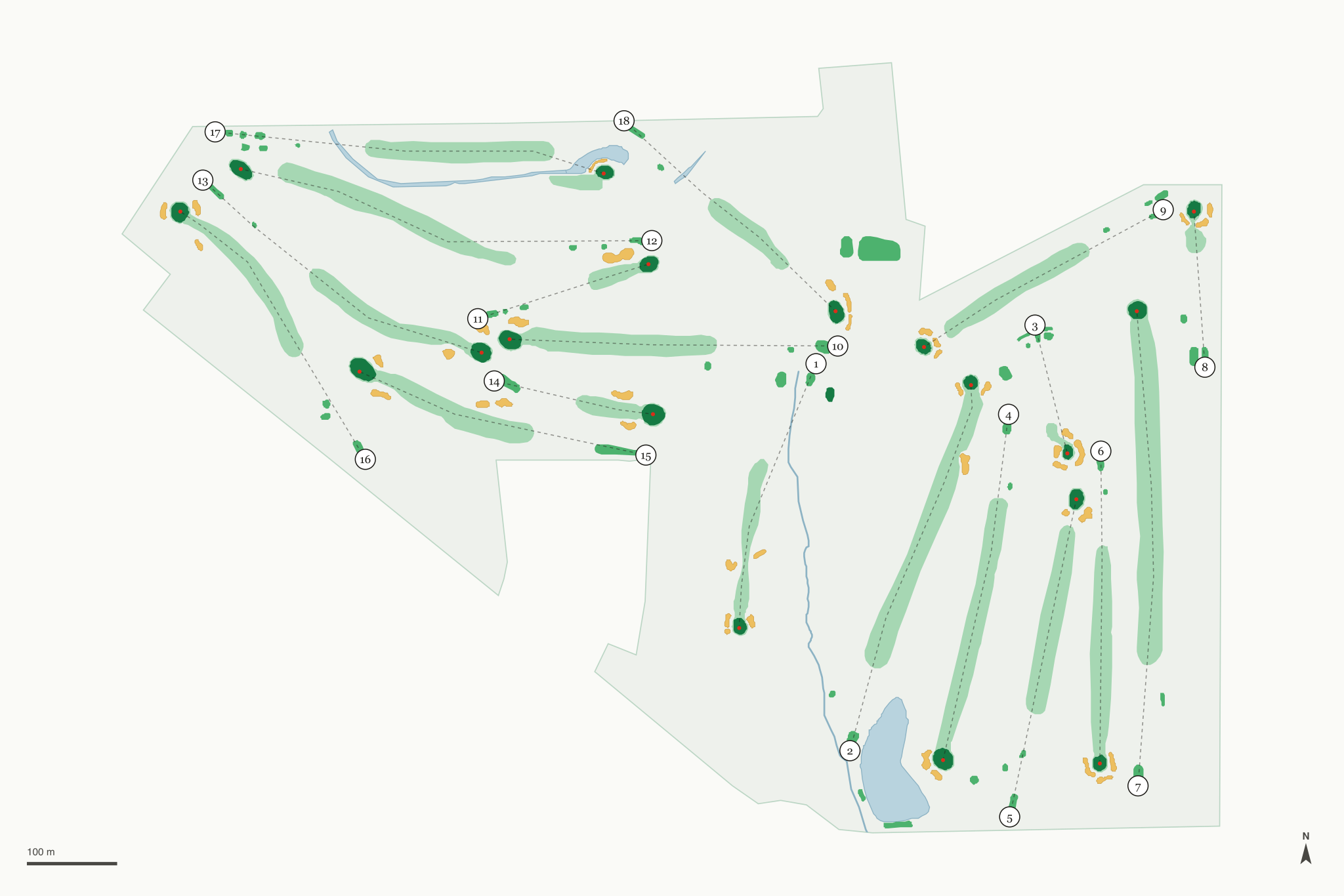 Map of Meadowbrook at Clayton