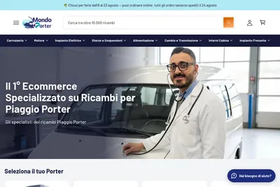 Screenshot of the Christian Sorbello homepage