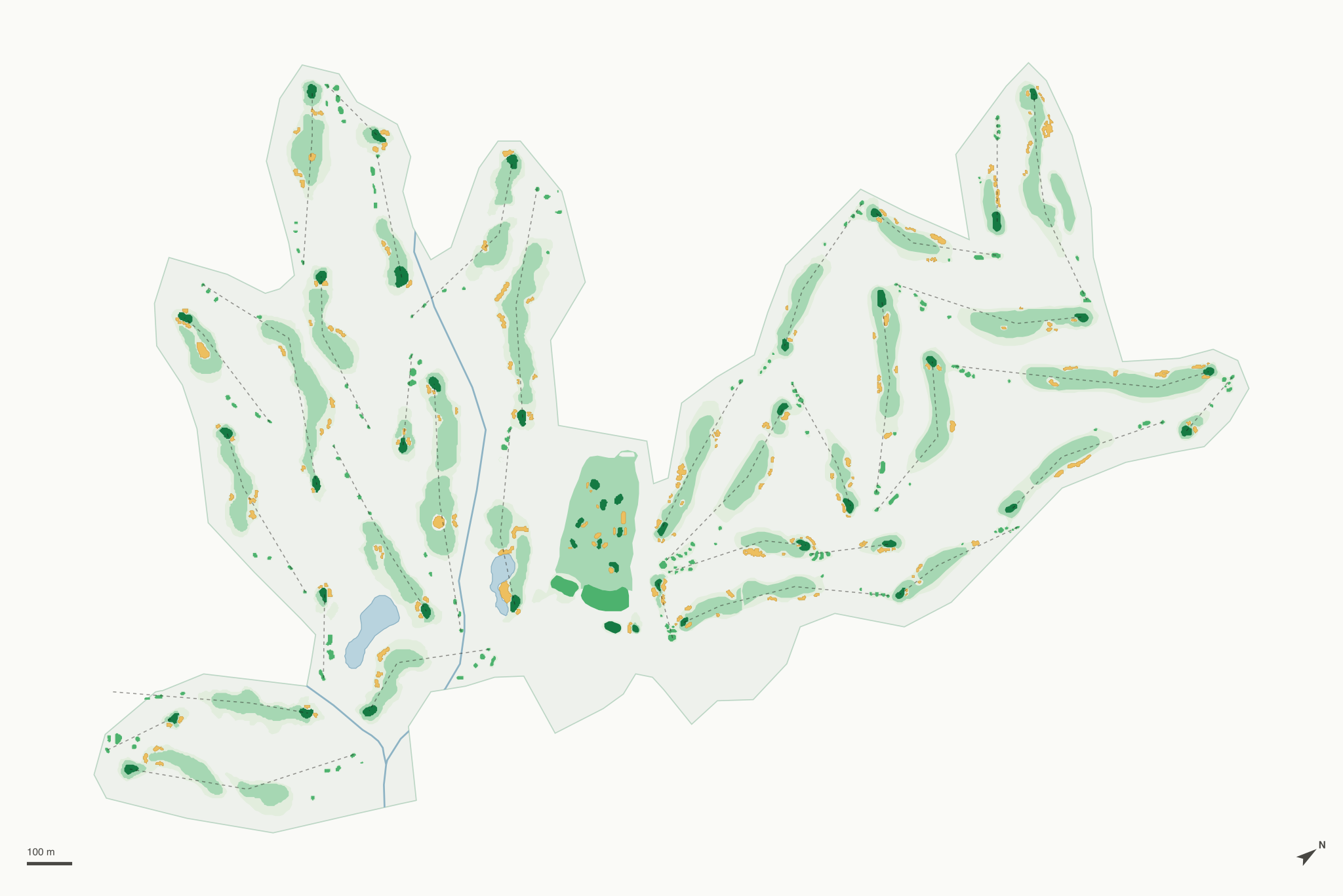 Map of We-Ko-Pa Golf Club
