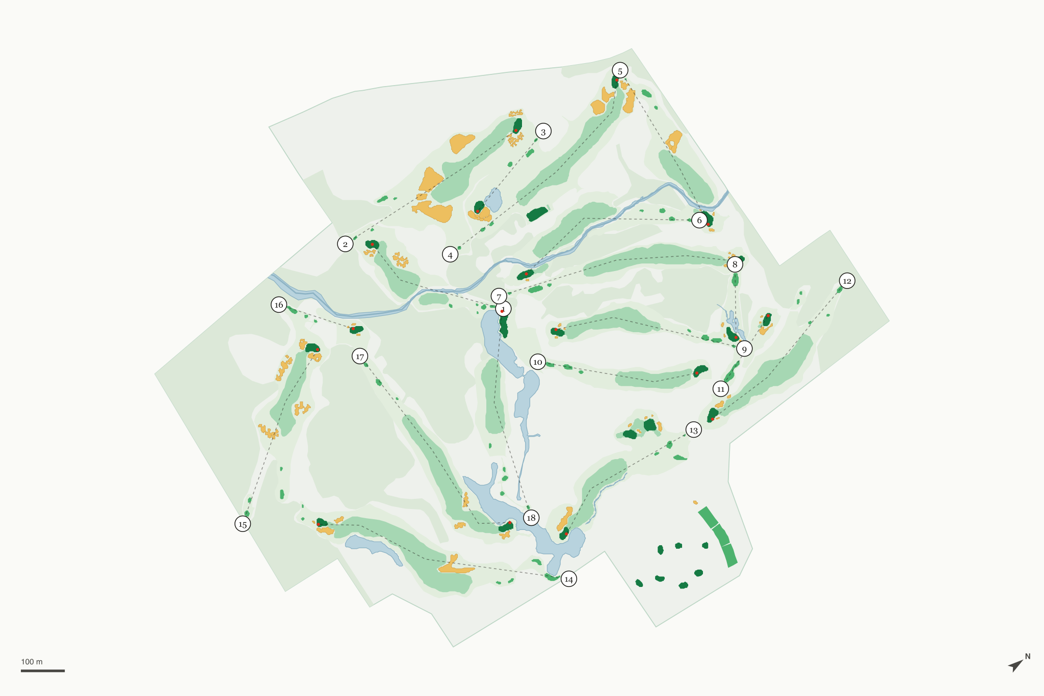 Map of The Golf Club