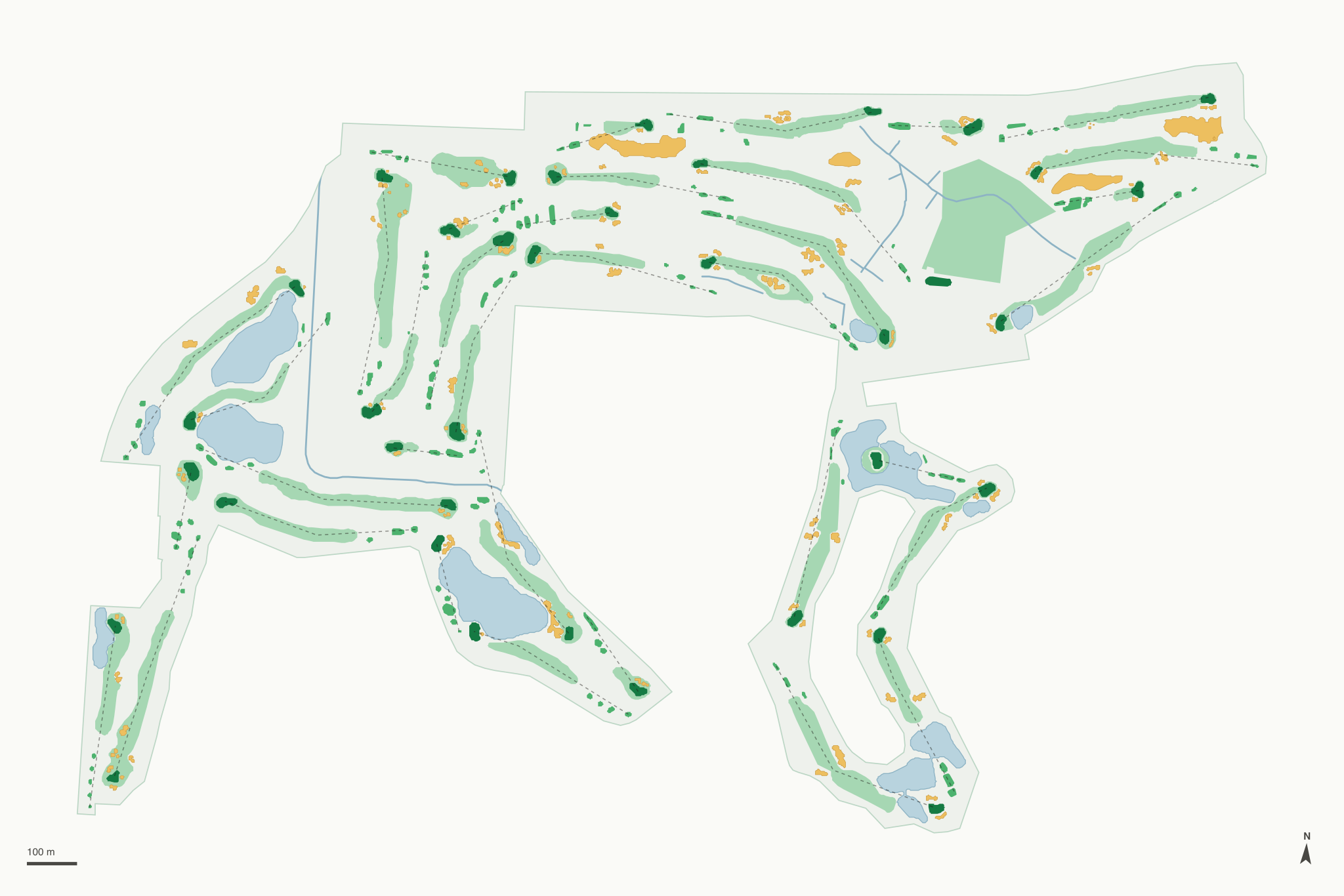 Map of River Ridge Golf Club