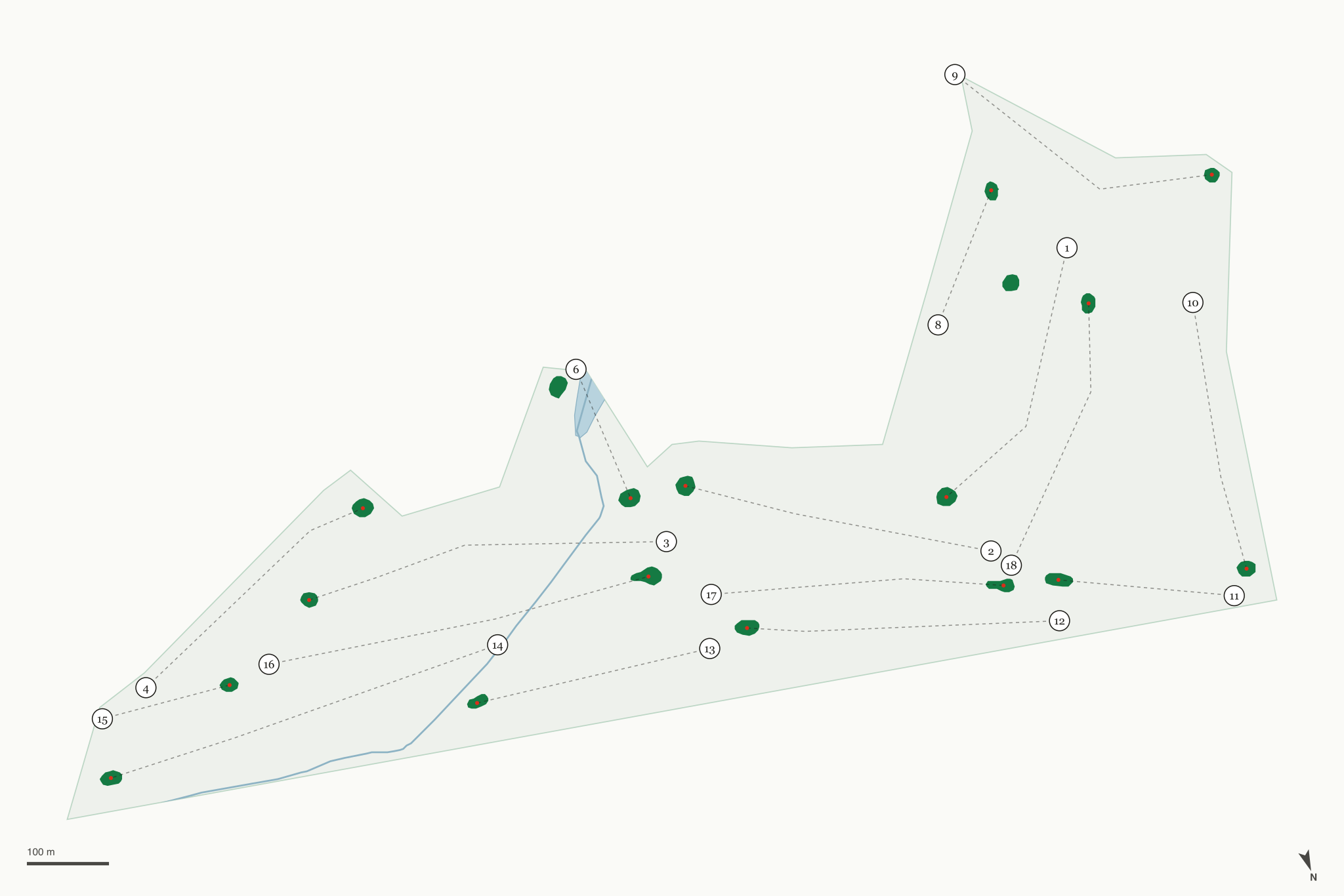 Map of Rich-Spring Golf Club