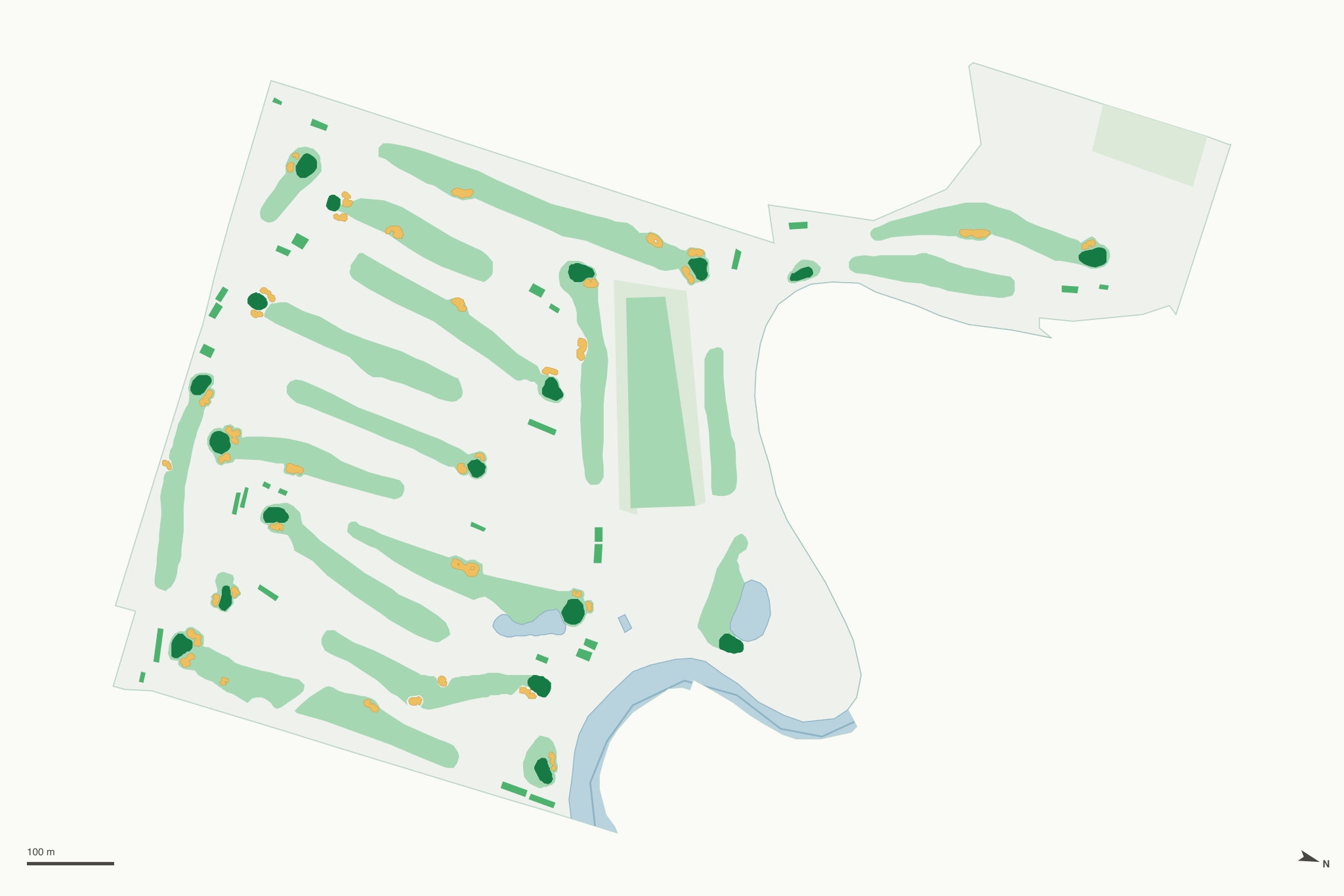 Map of Tualatin Country Club